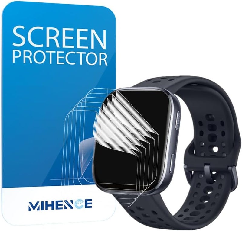 MIHENCE 6-Pack Screen Protector for Amazfit Bip 6 Smartwatch | HD TPU Protective Film | Compatible with Amazfit Bip 6 - Image 1